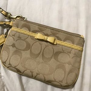 Coach wristlet